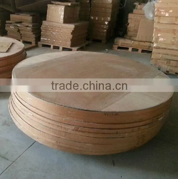 white restaurant table pvc round folding table YT15