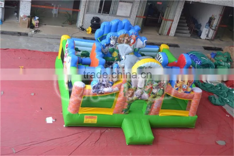 kids play land inflatable amusement park