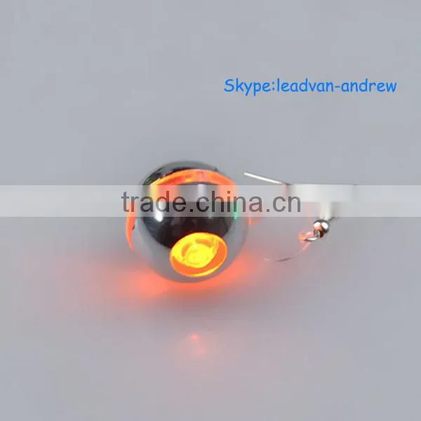 Party Favour Decoration Colorful Charming Heart LED Stud Earrings