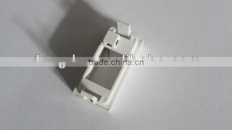 UK 86*86mm RJ45 2 port wall mount Face plate