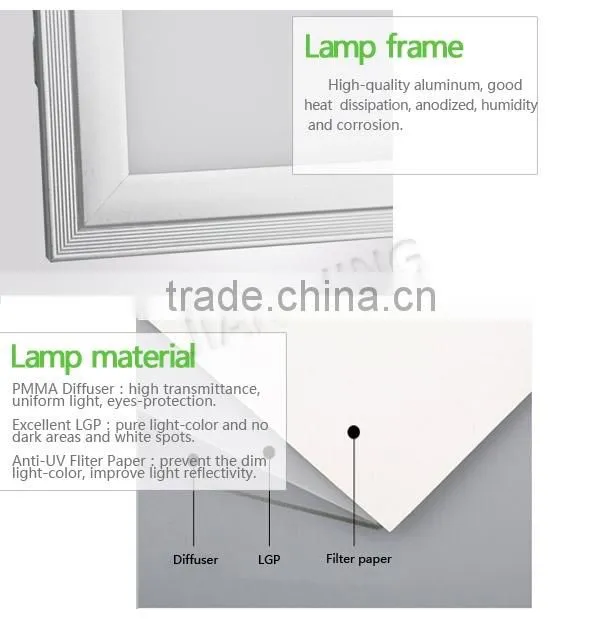 2016 Hot Sale evergy saving DLC UL Certified 100lm/w AC100-277V 40w 300x1200 DLC Led Panel light with 5 Years Warranty