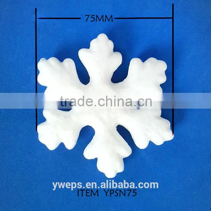 YIWU All size polystyrene snowflake for christmas ornament