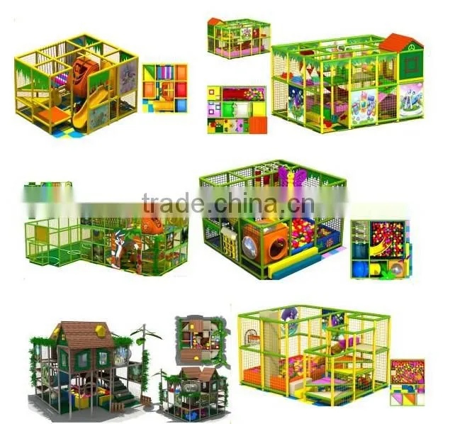 Kaiqi Updated PVC Indoor Playground Equipment TQB0125A