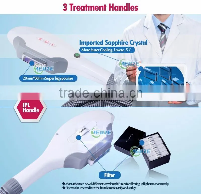 Super Hottest selling OPT SHR laser vascular removal