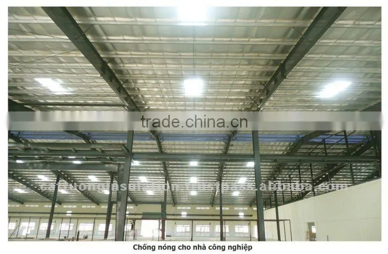 reflective thermal insulation/metal roofing