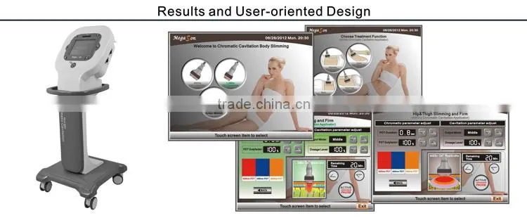 Dual Frequency Ultrasound Cavitation equipment for Weight Loss and Body Slimming