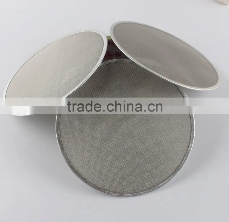 Stainless steel 316L mesh filter 2 layers mesh nets with Aluminum boarder