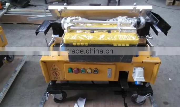 Automatic wall cement plastering equipment for 5m
