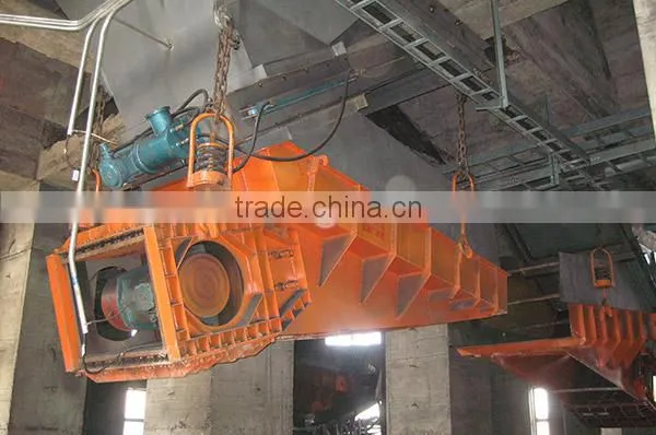 Hanging type vibro feeder for coal feeding