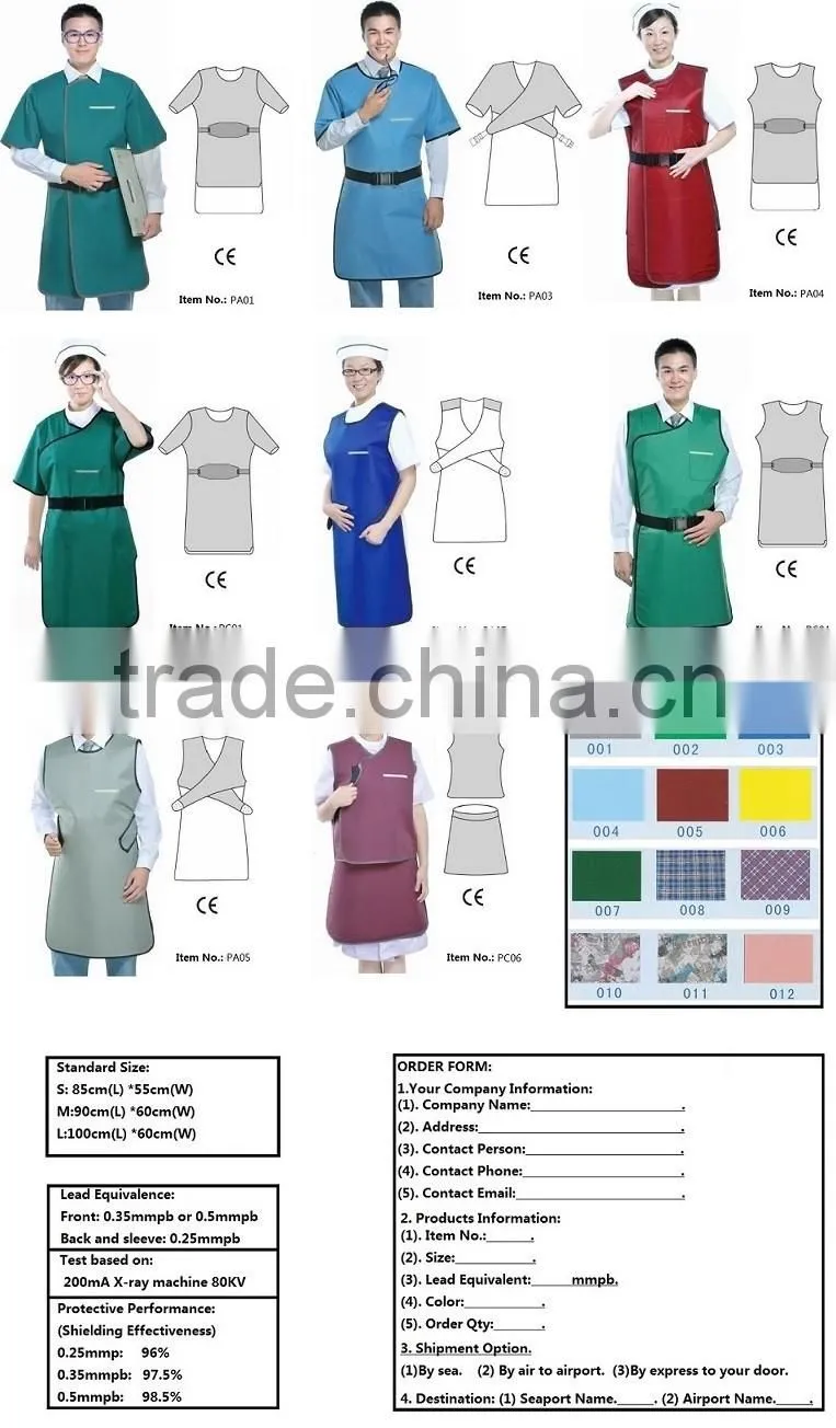 X-ray protection lead apron