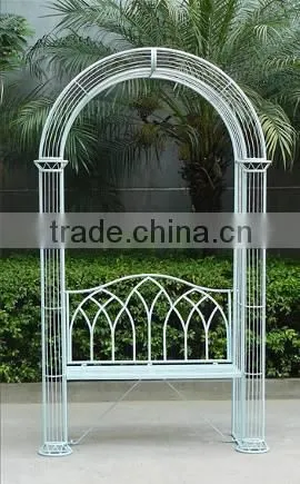 New Gardman Westminster Metal Garden Arch Wedding Arbor for wedding