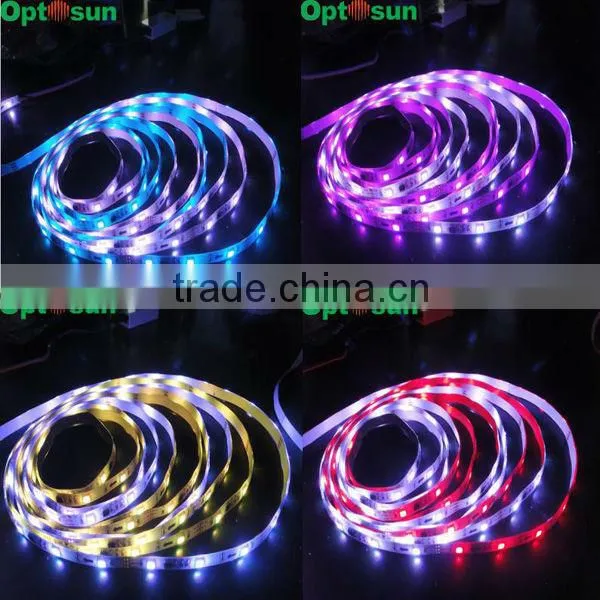 Energy saving digital addressable rgb led 12v strip light