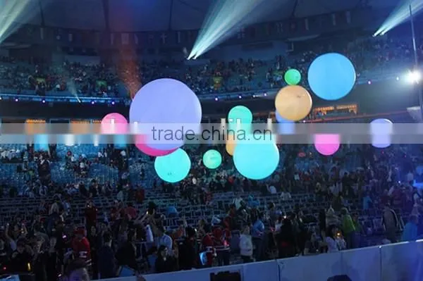 High quality inflatable zygotes interactive ball, PVC led inflatable crowd ball