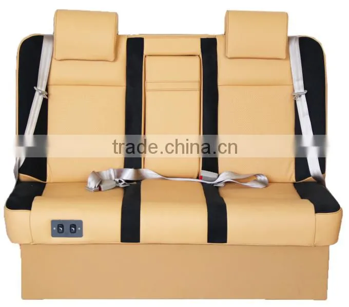 Good selling Luxury sofa bed Three seat Auto seat frame high quality for MPV