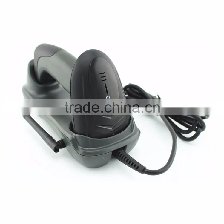 500m distance Portable Mini Wireless Barcode Scanner For Supermaket Shop