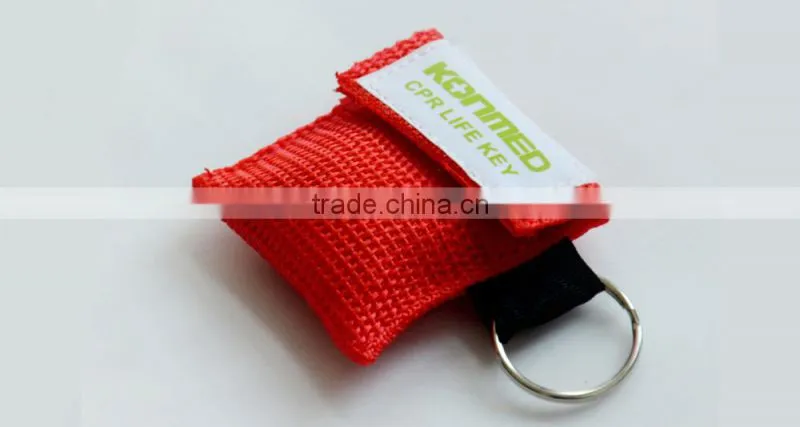 Cpr face shield disposable for training class one way valve cpr mask