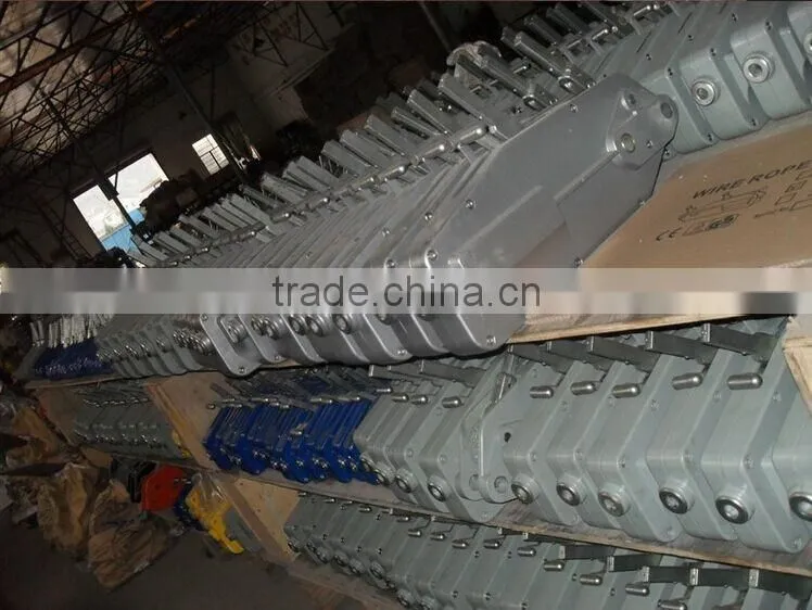 Portable 1.6 ton Aluminium alloy wire rope pulling hoist