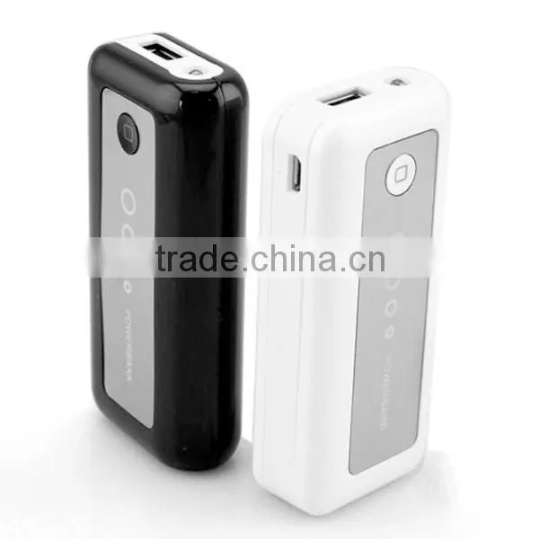new products 2015 USB port flashlight led flashlight 5200mah power bank in china market of electronic