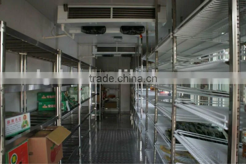Polyurethane display cold room for store&supermarket