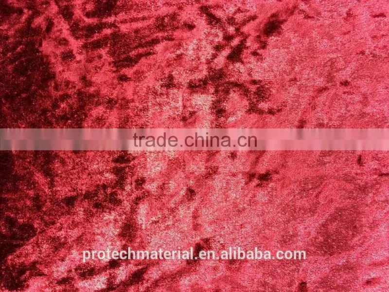 100% polyester sofa fabric ice velvet