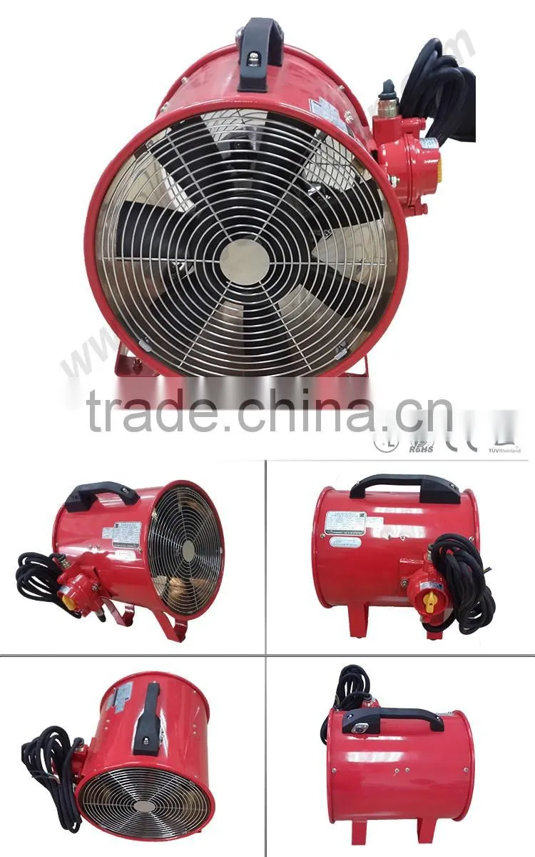 12'' Industrial portable air cooling blower fan axial fan