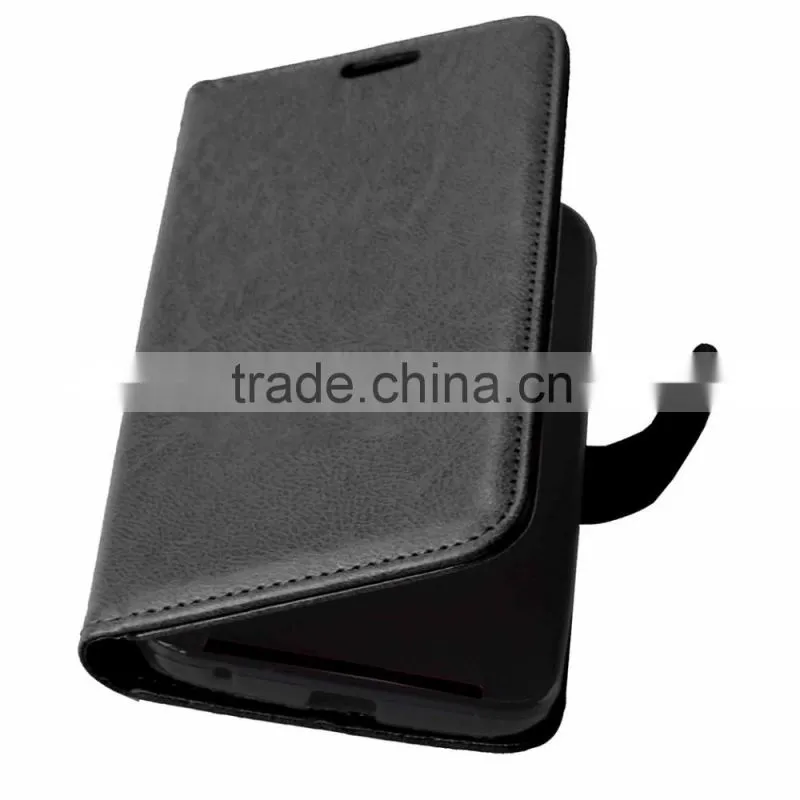 Cell Phone PU Leather Flip Card-slot Case for ASUS ZenFone 2 Laser ZE500KL
