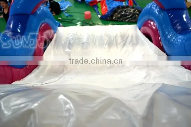 Crazy Inflatable Obstacle Game !15OZ PVC Tarpaulin Outdoor Inflatable Obstacle Course