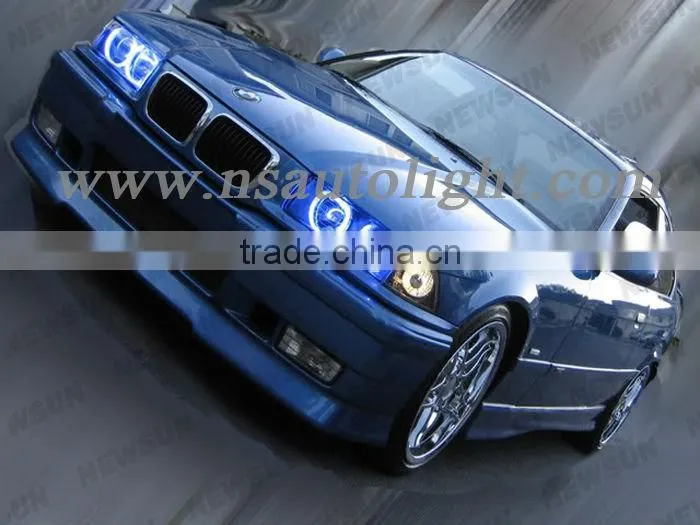 Colorful CCFl angel eyes for bmw , high quality car angel eyes for E39