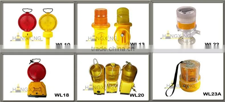 WL02A constant flashing road block lamps