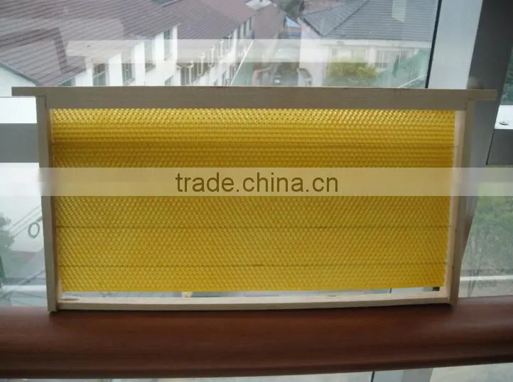 beekeeping equipments plastic foundation sheet with frames, plastic beehive frames, platic bee hive frame