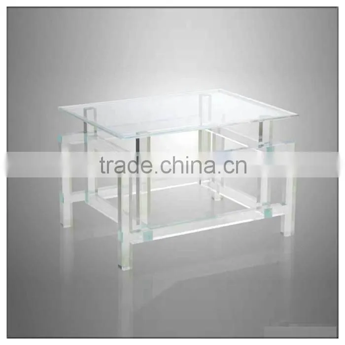 well polished edge fashion acrylic table
