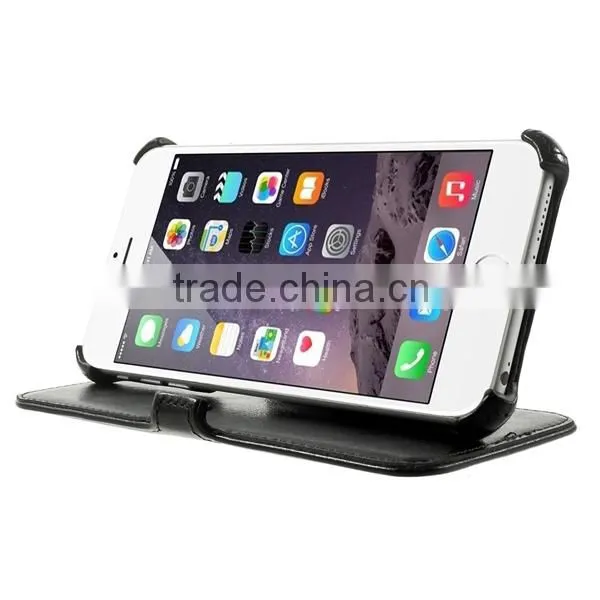 For iPhone 6 Leather Fashion Flip Up Phone Case Cover