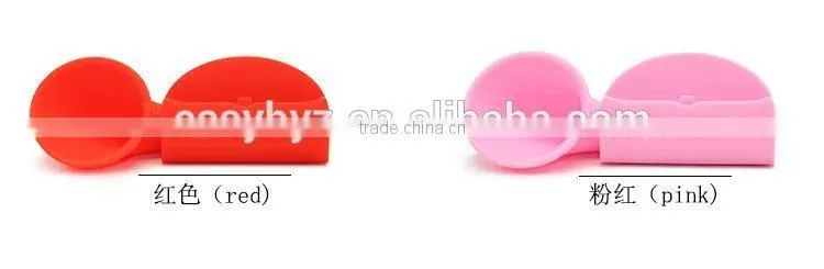 2015 silicone amplifier stand for iphone/silicone mini horn shaped amplifier