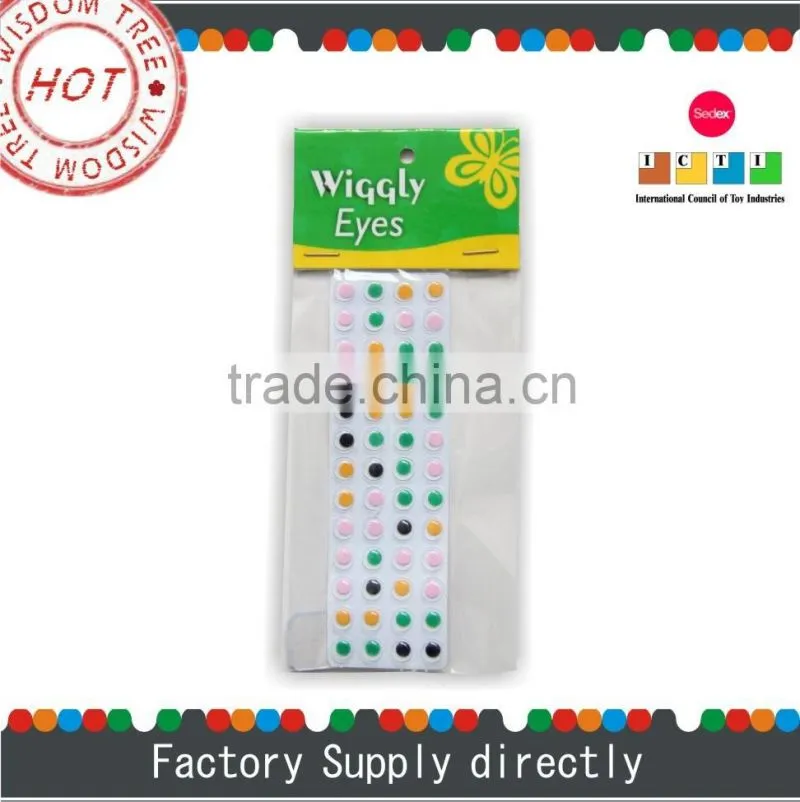 Hotsale Cheap Safety Flexible Decorative Moving Eyes Colored Plastic Sheets