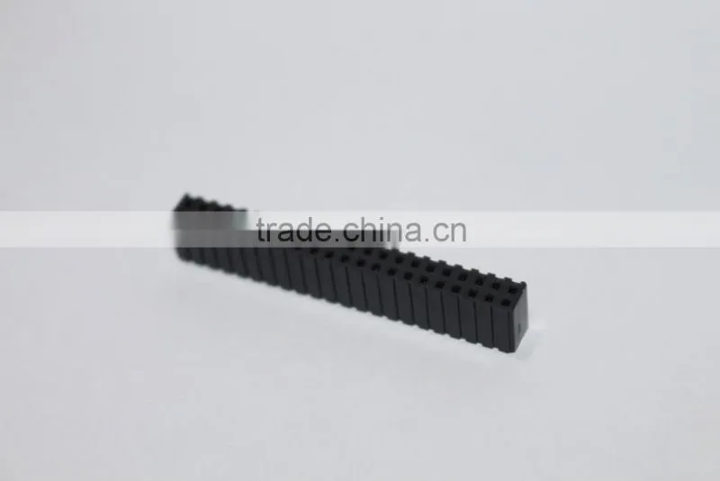 2.54mm double row right angle Female header 2~40 pin