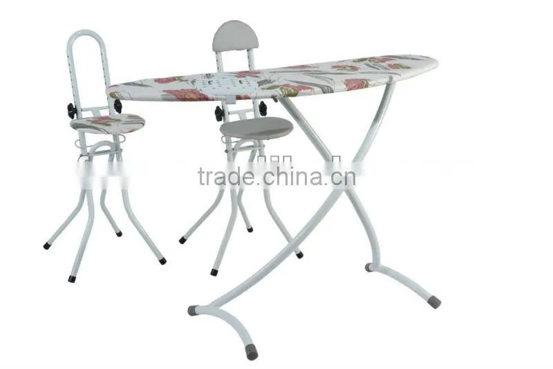 2012 folding useful small Mesh Ironing Chair CH-IR & ironing board