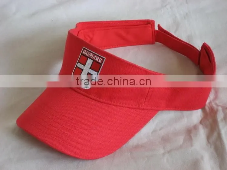 short visor cap neoprene sun visor cap