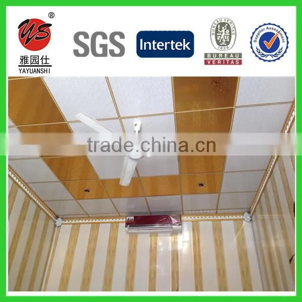 pvc ceiling panel 595 595 7mm