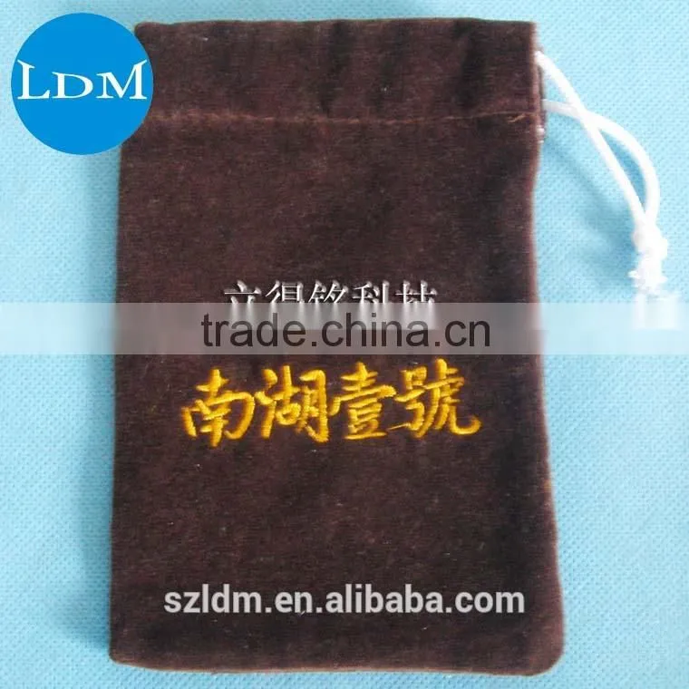 velvet bag