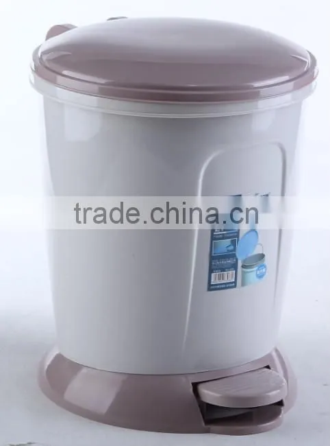 Hot sale waste bin decorative foot pedal trash can