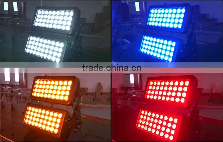 15W x 72pcs RGBWA 5-IN-1 led city color stage light