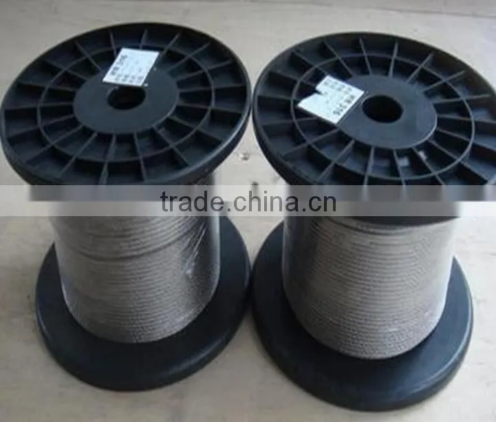 Aisi 304 Cable 7X19 Stainless Steel Wire Rope