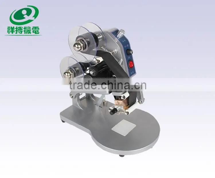Simple by hand paper/plastic bags/films surface clear batch number printing machine with good quality