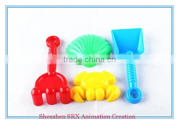 wholesale custom outdoor plastic beach sand tool toys digger molds spade kids beach sand toys