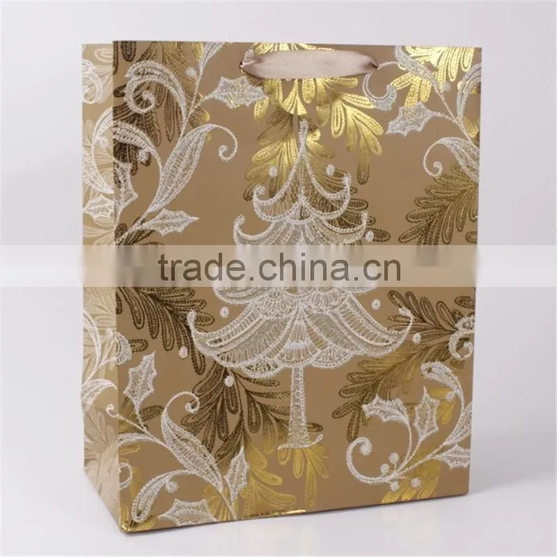 New design eco- friendly paper Christmas felt gift bag wholesale