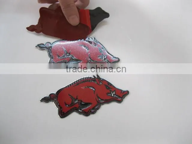 KBS logo aluminum metal sticker