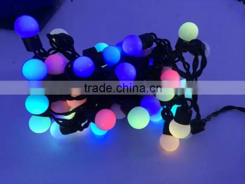 SJ-18-50/ SJ-38-20 auto color change rgb led ball string
