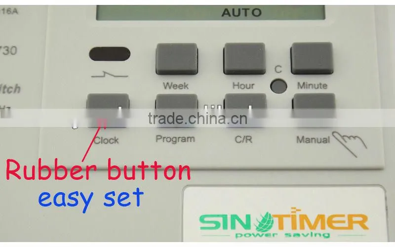 7 Days 380V 3 Phases Timer Switch
