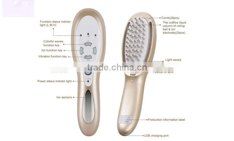 Scalp massage device hair growth products electric hair scalp massage comb