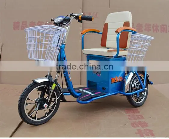adult 3 wheel electric bicycle /electric three wheel bicycle 48V